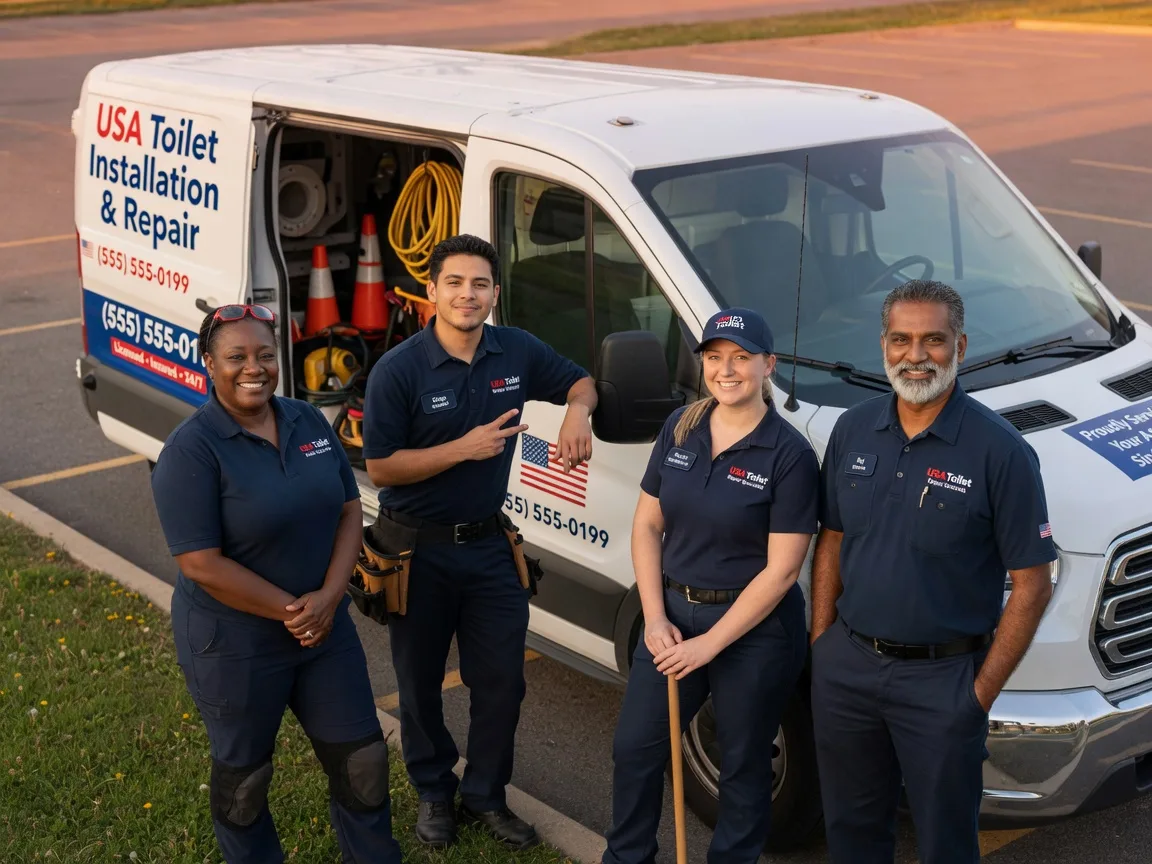 Toilet Installation company in Camden, MI